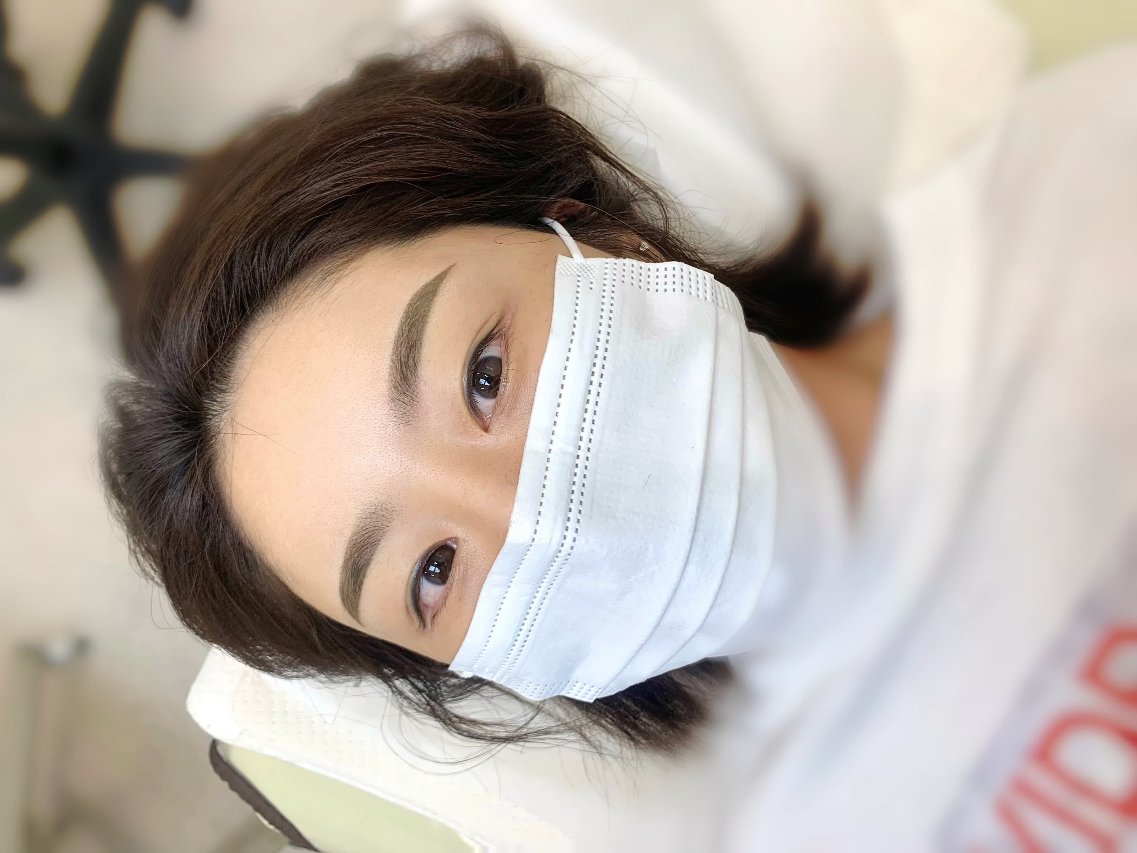 여자 눈썹 시술 6