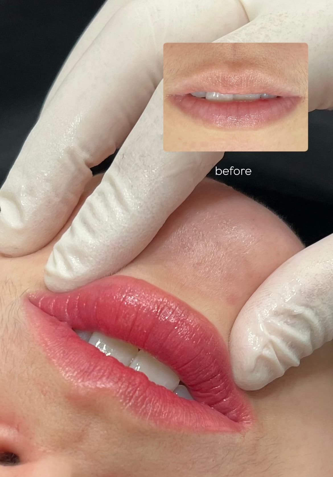 입술문신 작품 4